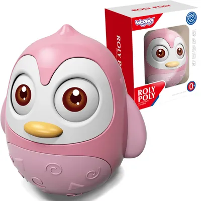 Obrázek produktu pro Woopie Baby, senzorní hračka Pinguín, Wanka Wstanka