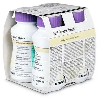 Obrázek produktu pro Nutricomp Drink D Vanilla 4X200 ml