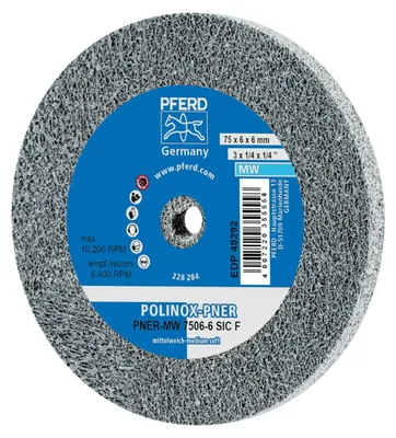 Produktbild von PFERD POLINOX wheels PNER, 5 Stück(e)