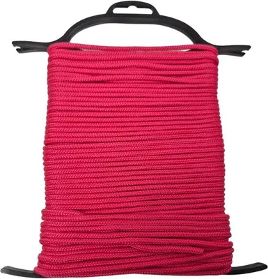 Produktbild von Kampeerlijn Paracord 4mm - 25m - Donkerroze