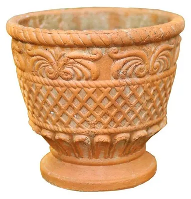 Image de Pot en céramique pour intérieur et extérieur, 8.6/11.4 pouces