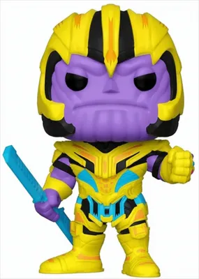 Image de FUNKO POP ! - MARVEL - Blacklight Thanos #909 Édition spéciale