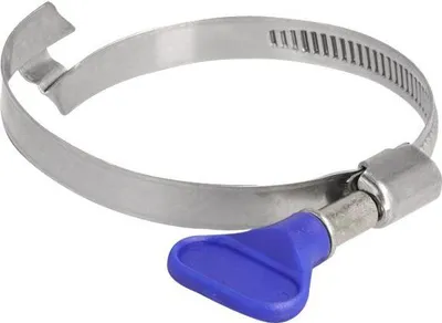 Produktbild von DELOCK Schlauchschelle Edelstahl Flügelmutter 50-65mm 5 Stk