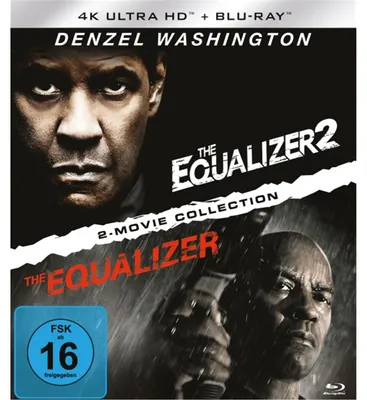 Zdjęcie produktu dla PLAION 1129683, Film, Blu-ray, 253 min, The Equalizer 1 & 2, Thriller, Denzel Washington, Marton Csokas, Chloë Grace Moretz