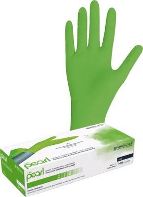 Produktbild von Unigloves LIME Pearl Nitril XS 100St Box