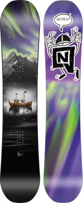 Produktbild von Nitro Future Team Pro Mk Junior-snowboard Lila 142 Kinder Lila 142