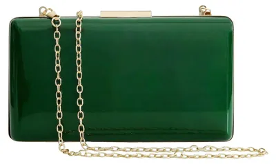 Productafbeelding van Solidchoice - Avond Clutch Tas van Glanzend Kunstleer voor Vrouwen