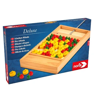 Produktbild von NOR01929 - Deluxe Scheibenmikado, Geschicklichkeitsspiel, 2-4 Spieler, ab 6 Jahren (DE-Ausgabe)