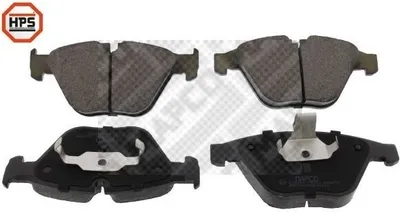 Produktbild von MAPCO Bremsbeläge Satz Vorne für BMW 3 Limousine (E90) 6720HPS