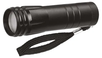 COB LED ruční kovová svítilna P4704, 100 lm, 3x AAA