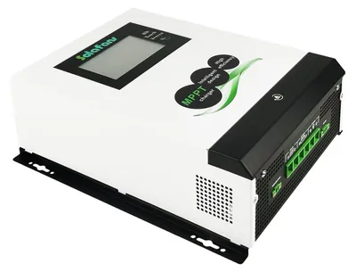 Imagen del producto de Controlador de carga para paneles solares, 48 V, 90 A, tecnología MPPT, con una potencia de 4960 W