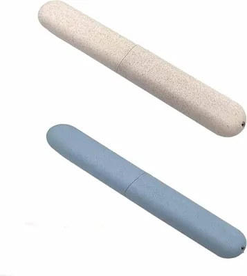 Produktbild von 2 Stück Zahnbuersten Etui, Praktische Zahnbuerstenbox Fuer Reisen Und Familie, Kompatibel Mit Elektrischen Zahnbuersten Und Oral B Reiseetui