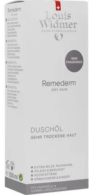 Produktbild von WIDMER Remederm Duschöl l.P. 200ml PZN 14244361