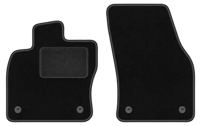 Immagine prodotto di Tappetini anteriori in moquette per Audi Q2 2016- (crossover) – 2 pezzi, neri, su misura – Wielganizator LUX