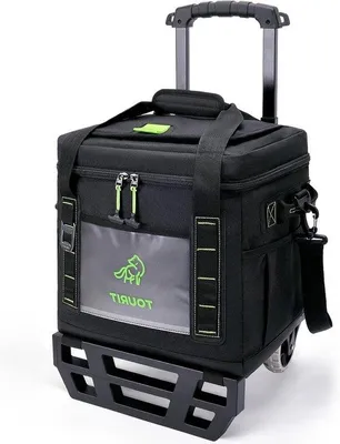 Produktbild von Rollender 29L Einkaufskühler für 50 Dosen, robust, strandtauglich