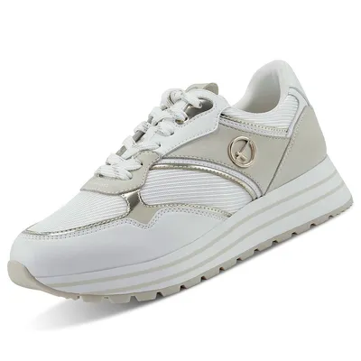 Produktbild von Tamaris schn?rer Sneaker weiß-kombiniert in Gr. 37