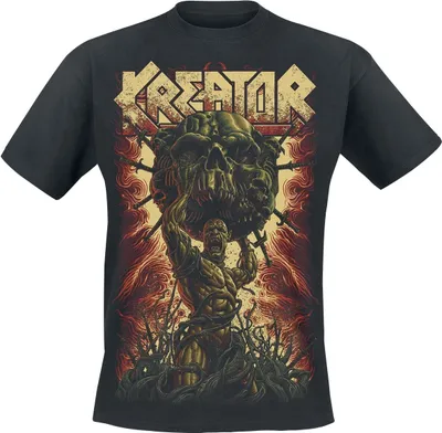 Produktbild von Kreator T-Shirt Herren Strongest Of The Strong schwarz XL