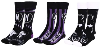 Produktbild von 3er - Pack Socken Wednesday Geschenkset Gr. 36-43