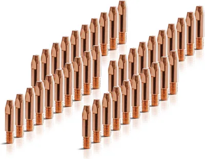 Immagine prodotto di STAHLWERK 40 x punte di contatto AK25 MB25 Punte di contatto M6x28 0,8 mm MIG MAG