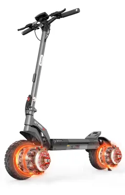 Produktbild von E-Scooter Elektroroller mit ABE-Zulassung, zwei Motoren, 80 km Reichweite Geeignet für alle Geländearten, 45° Steigung