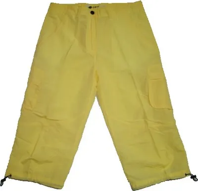Produktbild von Dare2Be Curl Damen Caprihose gelb, Größe:M/38
