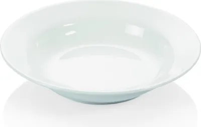 Zdjęcie produktu dla Talerz głęboki Ø 22 cm biały, porcelana