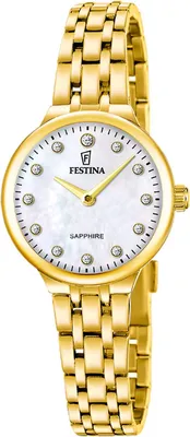 Produktbild von Festina F20745/3 Mademoiselle Uhr Damenuhr Edelstahl gold