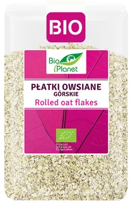 PŁATKI OWSIANE GÓRSKIE BIO 1 kg - BIO PLANET