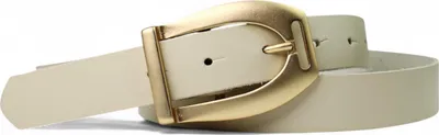 Produktbild von Ledergürtel Damen Echtleder 2,7 cm, Schnalle mattgold, schmal, FRONHOFER