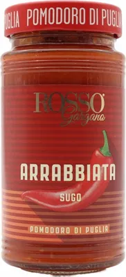Zdjęcie produktu dla Rosso Gargano Sugo Arrabbiata 290 g sos pomidorowy z chili do makaronu