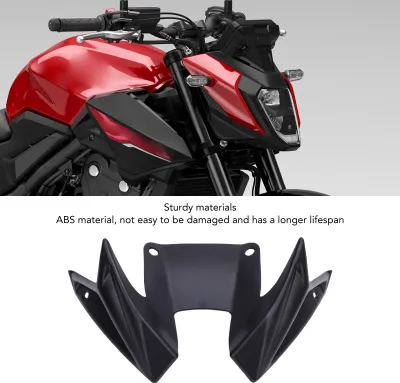 Obrázok produktu pre Predný spojler motocyklového krídla zlepšuje jazdnú stabilitu, zvyšuje prítlak, aerodynamická náhrada krídla pre CB500 2024–2025, matná čierna farba