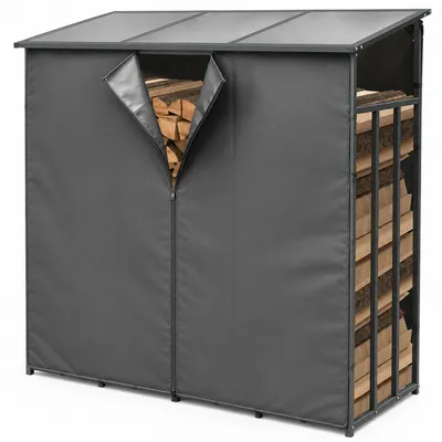Produktbild von SCHMIDT security tools Schutzhülle 185x70x185cm Brennholzregal Abdeckplane