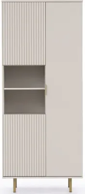 Produktbild von Marmex Möbel Mehrzweckregal NUBIA 05 cashmere großes Regal Stauraumregal modern