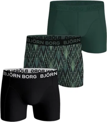Obrázok produktu pre Bavlnené elastické pánske boxerky Björn Borg (3 balenia)