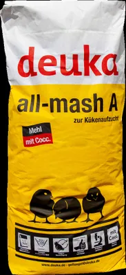 Produktbild von deuka all-mash A MEHL MIT Cocc. 25 kg