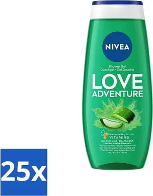 Obrázek produktu pro NIVEA sprchový gel Love Nature 250 ml - hodnotné balení - 25 kusů