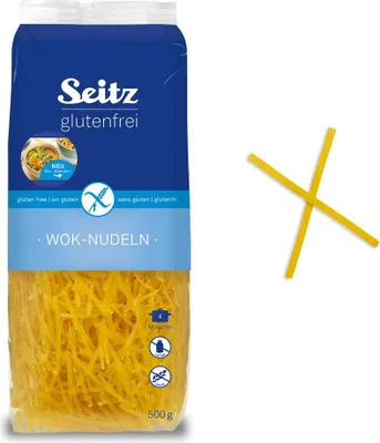 Produktbild von Seitz glutenfrei Wok-Nudeln 500g