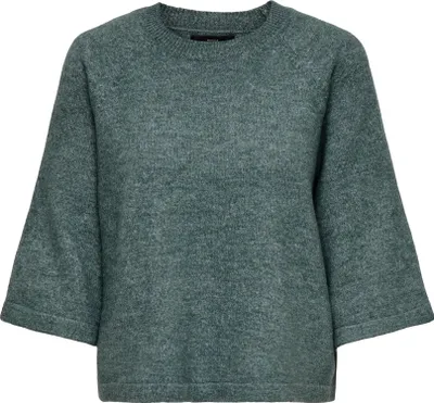 Image de ONLY Pull décontracté à manches 3/4 et col rond Taille : S