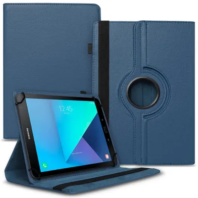 Produktbild von Tablet Hülle für SAMSUNG Galaxy Tab S10 Lite Tasche Schutzhülle Case 360 CoverFarbe 360 Uni:Blau