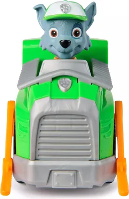 Obrázek produktu pro PAW Patrol Rocky’s Recycle Truck, Popelářské auto, 3 rok/roky, Plast, Zelená, Oranžová