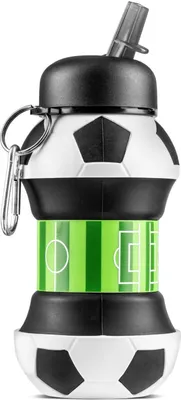 Obrázok produktu pre Skladací bidon - futbal - pre športovcov, fanúšikov, deti