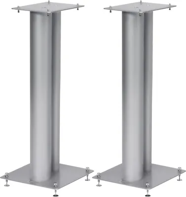 Produktbild von Norstone STYLUM 2 SPEAK STANDS/PAIR/SILVER SATIN