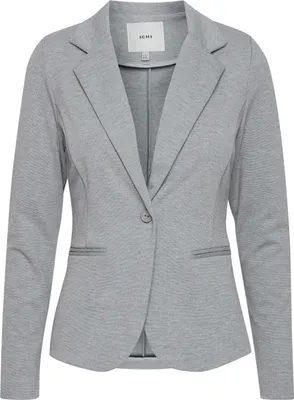 Immagine prodotto di ICHI IHKATE giacca blazer da donna giacca blazer da donna con design a 1 bottone colletto con revers elasticizzato tasche con profili vestibilità slim