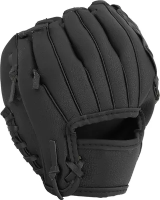 Productafbeelding van Ergonomische handschoenen van Polyurethanleer, zacht, professioneel model voor softbal, geschikt voor jongeren en volwassenen, 26,7 cm (10,5 inch), zwart