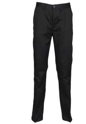 Image de Henbury - Pantalon chino « 65/35 » pour femmes LT5771 (38 DE régulier) (noir)