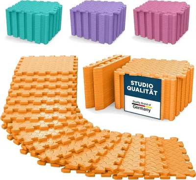 Produktbild von ForeverMyself Fitness Bodenmatte EVA 1,5 m² Orange