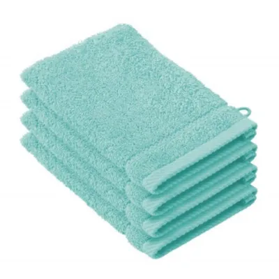 Produktbild von waschlappen Stephanie15 x 21 cm blau 4 Stück