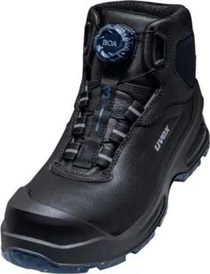 Produktbild von uvex 3 MACSOLE BOA Sicherheitsschuh S3S Stiefel schwarz 47