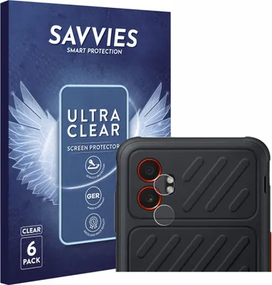 Produktbild von 6x Für Samsung Galaxy XCover 7 Pro (NUR Kameraschutz) Schutzfolie Savvies Displayschutz Display Schutz Folie Klar Transparent