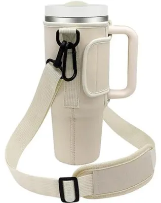 Produktbild von Wasserflaschenhalter mit verstellbarem Schulterriemen - für 40 Oz Tumbler - CP026812